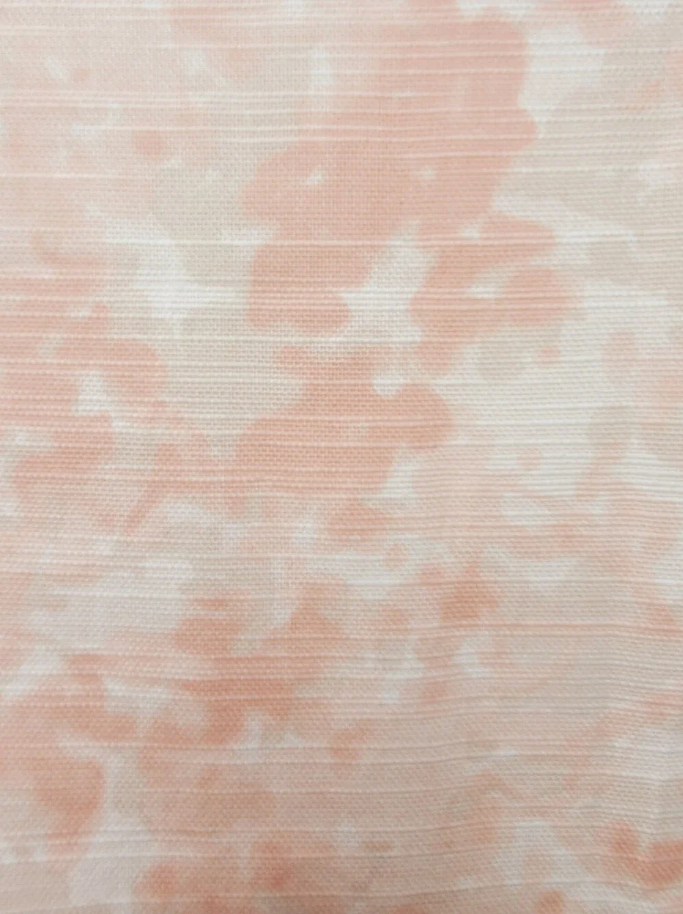 Fieldcrest Set Of 2  Pillow Shams 100% Cotton Rice Print Pink Cream Hues Sz KING